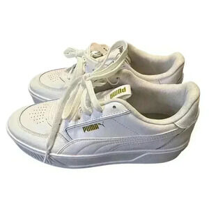 PUMA Karmen Rebelle Perforated Womens Platform Sneakers- Size 9
